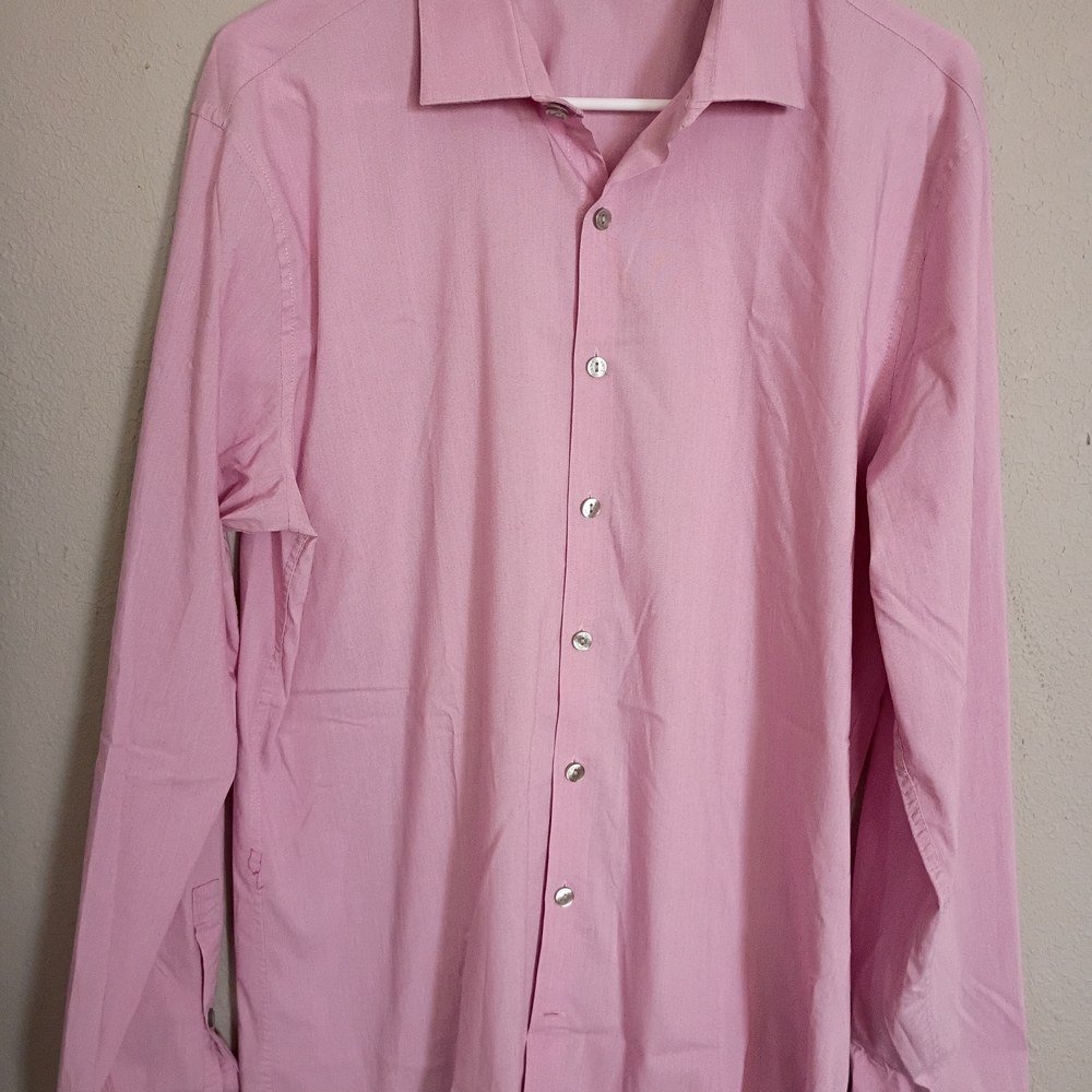 Kenneth Cole Light Pink Dress Shirt